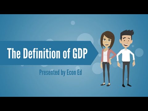 What is GDP?