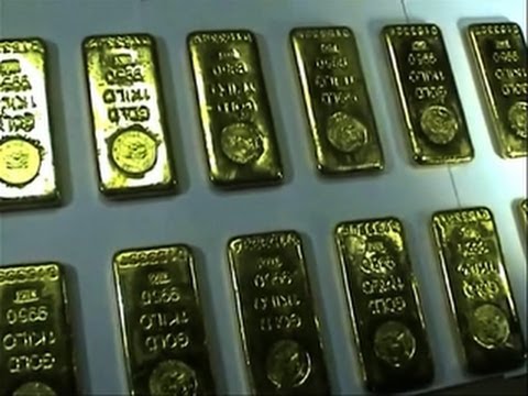 Gold bars found in airplane bathroom