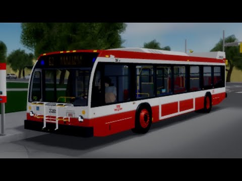 (Roblox) NGT | TTC East Yorks Free Drive 2018 Novabus LFS Route 62 Mortimer to Broadview Station