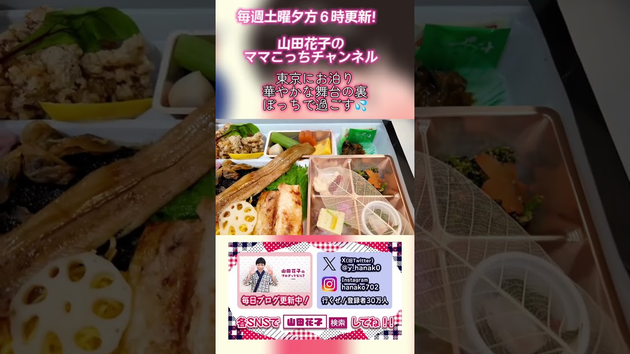 花の東京で仕事終わり予定もなく１人で過ごす…豪華なお弁当に感激！お土産にまさかの反応？！