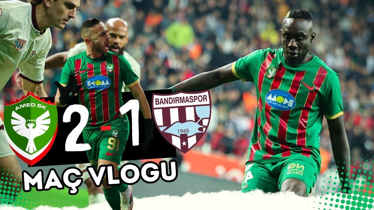 Amedspor 2-1 Bandırmaspor