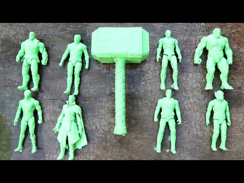 THE AVENGERS MARVEL COMICS VS JUSTICE LEAGUE DC COMICS REMAKE | EPIC BATTLE