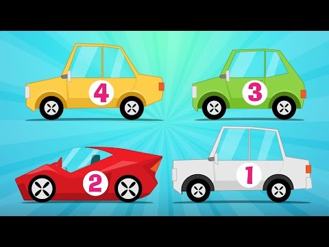  Learn Counting with Cars in Arabic for Kids (1-10) - الأرقام - تعلم عد السيارات للاطفال من ١ إلى ١٠