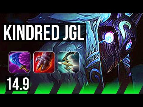 KINDRED vs ELISE (JGL) | 70% winrate, Rank 6 Kindred, Dominating | JP Grandmaster | 14.9