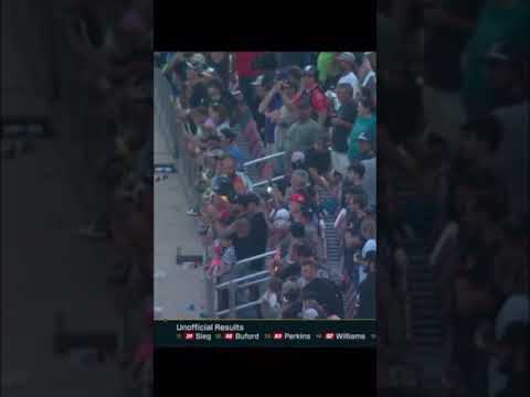 The Crowd ERUPTS for Brandon Brown after his Xfinity Series Victory #shorts #brandon