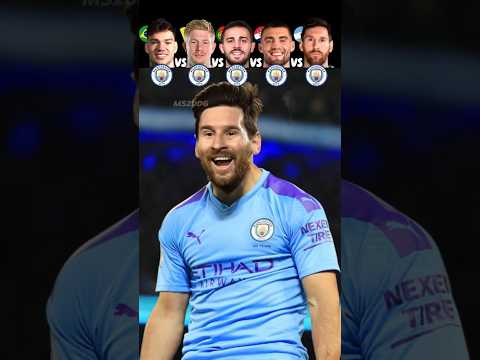 Ederson VS De Bruyne VS B.Silva VS Kovacic VS Messi 🥶🥵 Join Man City Challenge