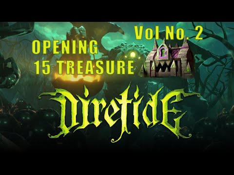 DOTA 2 - OPENING 15 DIRETIDE TREASURE!! EPIC!! VOL NO. 2!