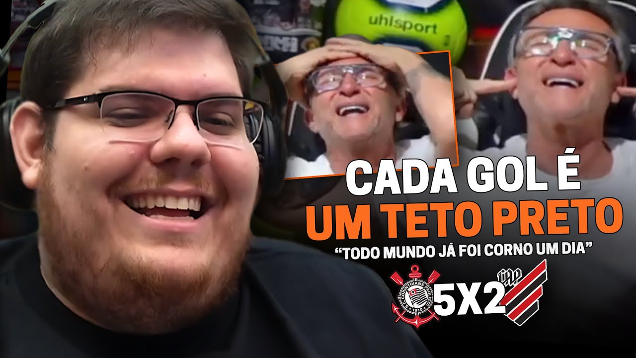 CASIMIRO REAGE: RÁDIO CRAQUE NETO - CORINTHIANS 5X2 ATHLETICO - BRASILEIRÃO 2024 |Cortes do Casimito