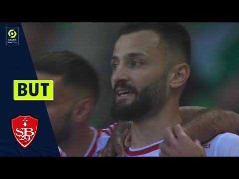But Franck HONORAT (8' - SB29) AS SAINT-ÉTIENNE - STADE BRESTOIS 29 (2-1) 21/22