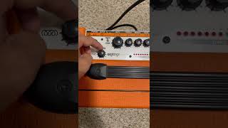Download lagu ORANGE Crush 20T guitar Amplifier built in Reverb effect! mp3