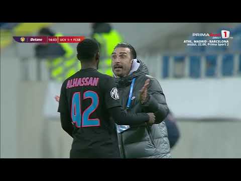 GOOOL! CSU Craiova - FCSB 1-1. Bîrligea restabilește egalitatea cu un șut din marginea careului mic
