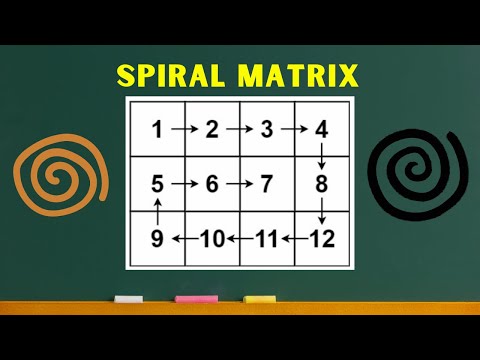 Spiral Matrix | Leetcode 54 | C++