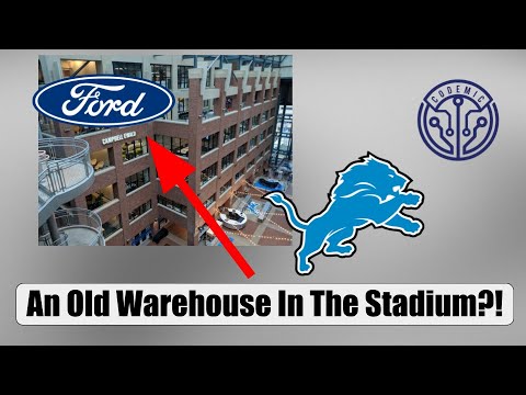 The Stadium With A 1920s Warehouse Inside - Ford Field