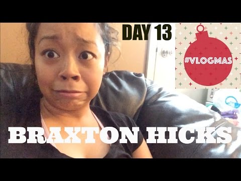 BRAXTON HICKS ALREADY?! #VLOGMAS 2015 Day 13 | #TeamYniguezVlogs wk 156 | MommyTipsByCole