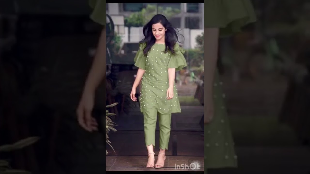Watch video Long Kurti With Straight Pant Design #shorts Now Long Kurti With Straight Pant Design #shorts
