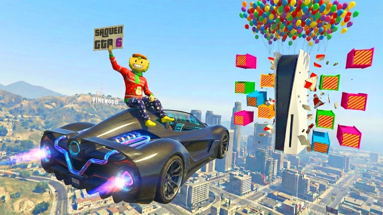 AGUJEROS CON SORPRESAS ESPECIAL PLAYSTATION 5!! LA MEJOR CONSOLA! - GTA 5 ONLINE