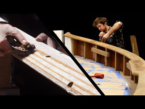 Finishing the Cap Rails