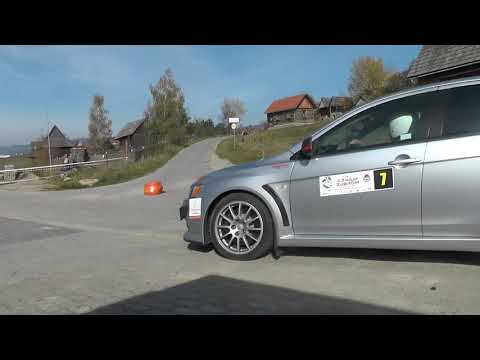 53 Rajd Żubrów 2019 - Lauterbach / Walaszek - Mitsubishi Lancer Evo | MaxxSport |