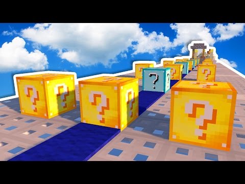 Minecraft: LUCKY BLOCK SPACE RACE | MODDED MINI-GAME