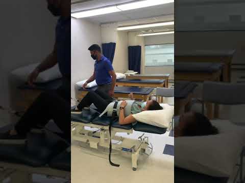 Mechanical Lumbar Traction for Back Pain