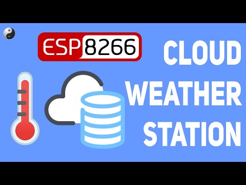 Cloud based Weather Station with ESP8266 (MySQL Database and PHP)