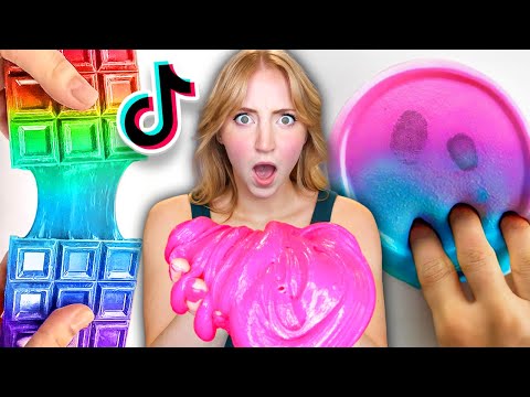 Can I Recreate These Viral Slime Challenges?