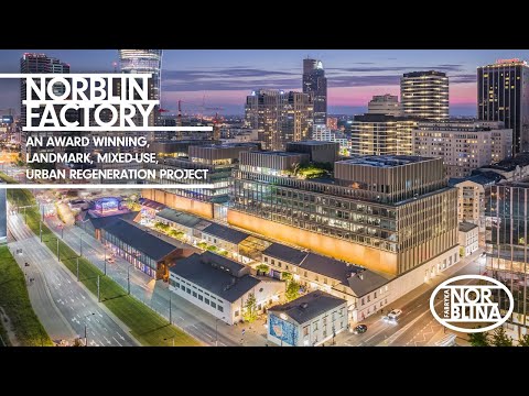 📍 Norblin Factory - an award winning, landmark, mixed-use, urban regeneration project in Warsaw