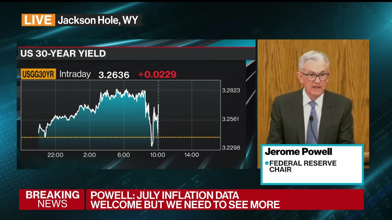 Fed Chair Powell Gives Eight Minute Speech at Jackson Hole Croblanc