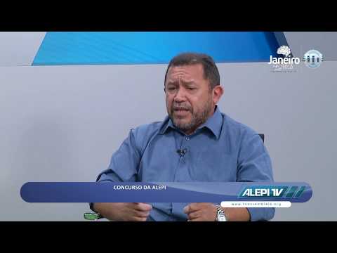 Alepi TV Entrevista (08.01.20) - Mais de 16 mil candidatos farão concurso da Alepi