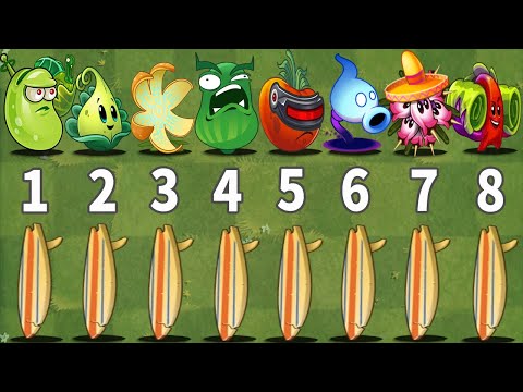 PvZ 2 What Plant Can Destroy 8 Surfboards In One Hit?-Which Plant Is Best?