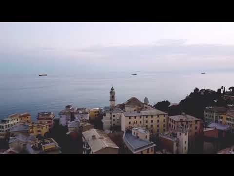 Flying over Bogliasco, Liguria ~ italy with DJI Mini 2 | drone view | Genova (Genoa)