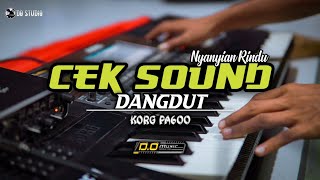 Download lagu NYANYIAN RINDU - CEK SOUND KALEM SYAHDU POLLLLL_DOmusic mp3