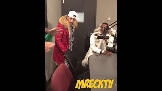 Gillie Da Kid Cousin Wallo267 Pressed Mase At Radio Station For Stealing His Girl, Gillie Clowns Him