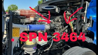 Cascadia code SPN 3464. Intake manifold pressure high or low. How to fix diy.