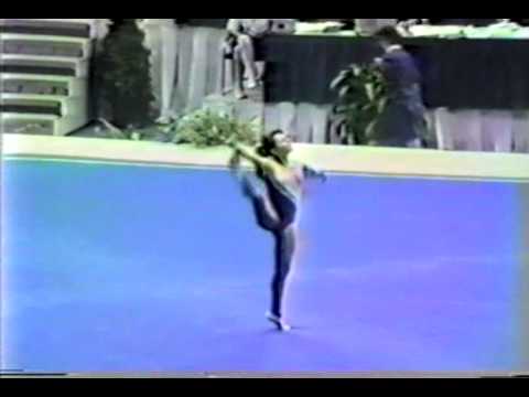 5th T CZE Lenka Pitlovicova FX - 1985 World Gymnastics Championships 9.800