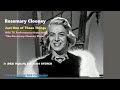 Rosemary Clooney - Just One Of Those Things - 1956 TV Performance [Audio Restoration in DES STEREO]