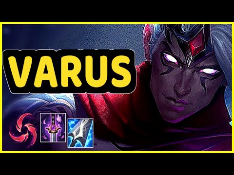 VARUS VS JHIN ADC GAMEPLAY GRANDMASTER I