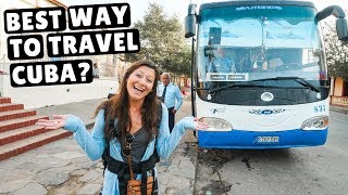 Traveling Cuba by Bus | Better than Taxis? Vinales to Havana - YouTube