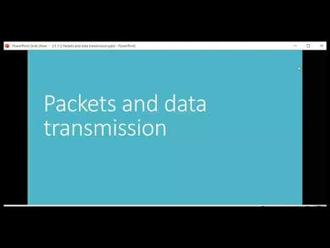 GCSE Networking - packets and protocols