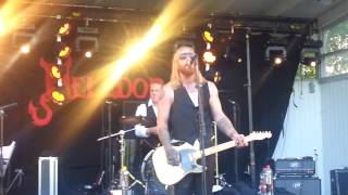 Jay Smith &amp; The Reservoir Dogs @ Helldorado Rockfest, Ode to death (Little Sister)