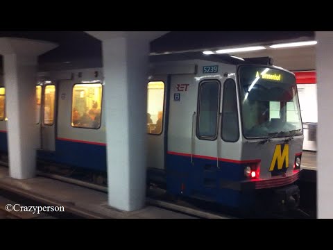 RET Metro combi type B-B-S & type T op Beurs Rotterdam!! (met 5239 & 5339 naast elkaar)