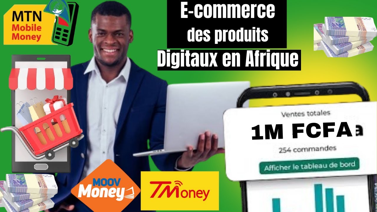 🛑 Formation gratuite :  le million avec l'E-commerce des produits digitaux en Afrique