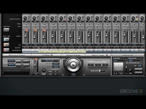 Microphone & Output Settings (Superior Drummer 2 Advanced Vol 2)