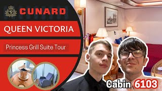 Living the Suite Life on Queen Victoria – Princess Grill Cabin Tour