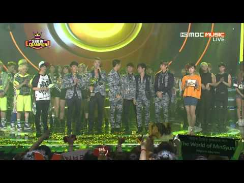130529 MBC Music Show Champion Shinhwa - 一位受賞