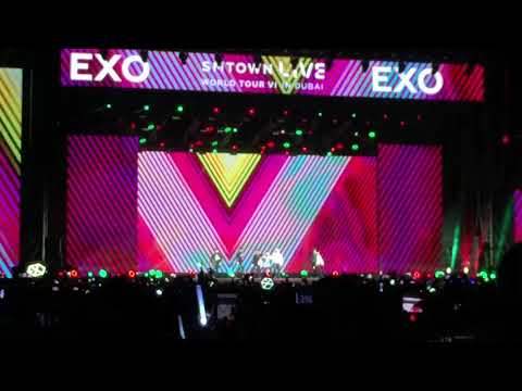 180406 SMTOWN LIVE DUBAI  EXO - KOKOBOP