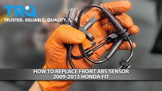 How to Replace Front ABS Sensor 2009-2014 Honda Fit