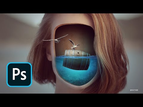 Neon Glow Effect Portrait Photoshop Tutorial