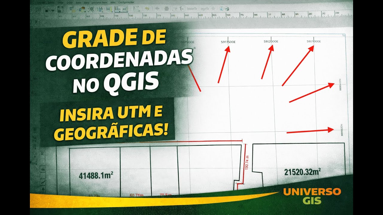 Como Gerar Quadro de Coordenadas e Azimutes no QGIS 2026