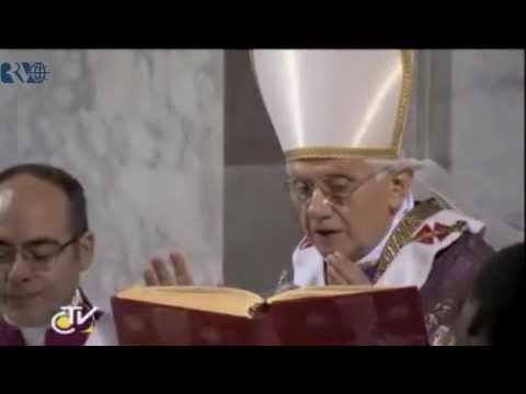 Homilía del Santo Padre Benedicto XVI (Miércoles de Cenizas. Febrero 22, 2012)